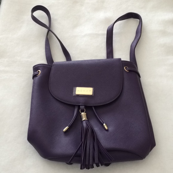 Monat Handbags - Monat Eggplant purple backpack. Brand New!